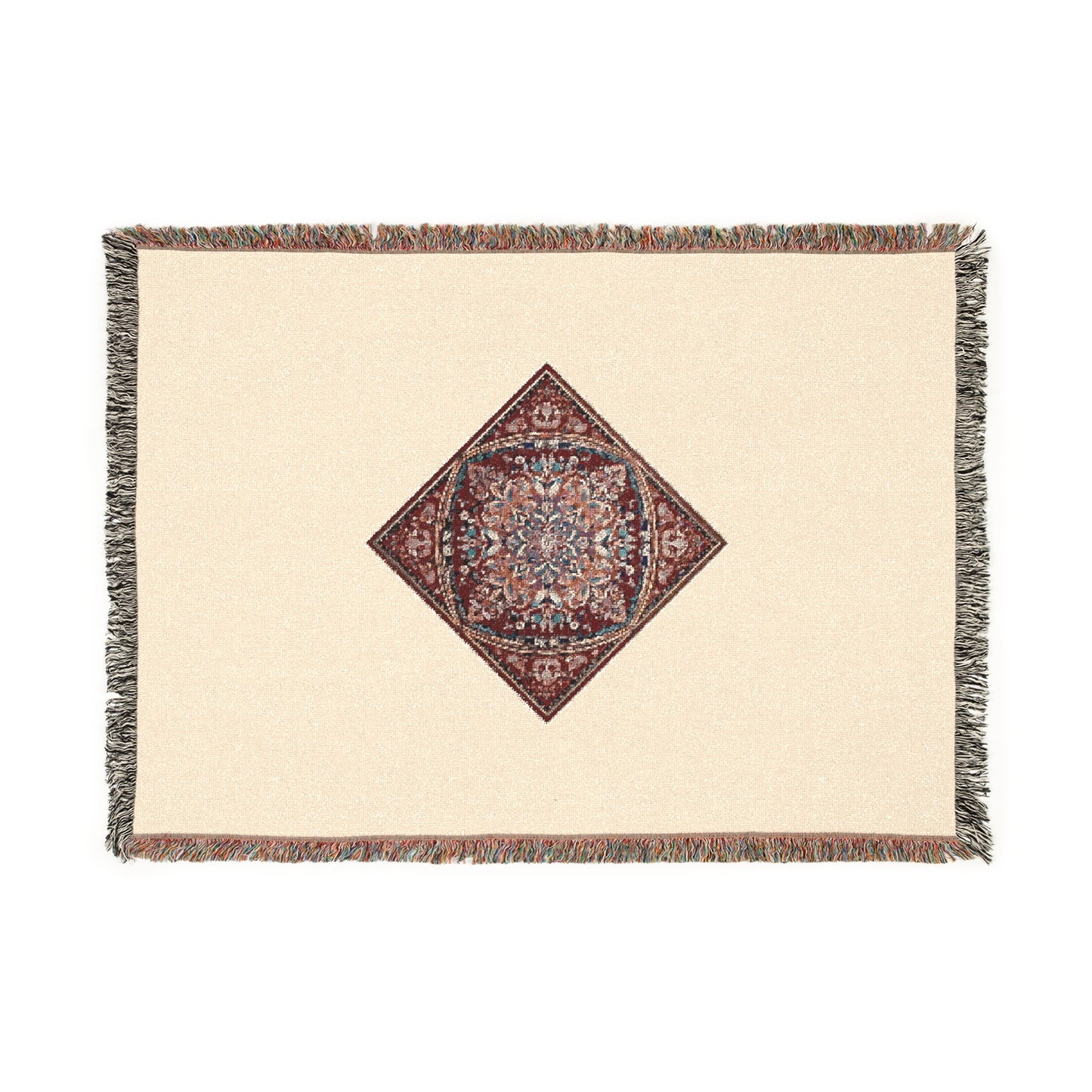 TRB124 Turkish Motif - Woven Blanket