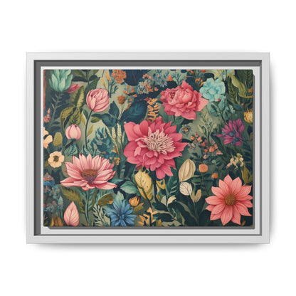 TBF109 Timeless Blooms - Matte Canvas, Framed (Multi-color)