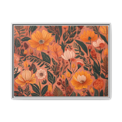 TBF107 Timeless Blooms - Matte Canvas, Framed (Multi-color)