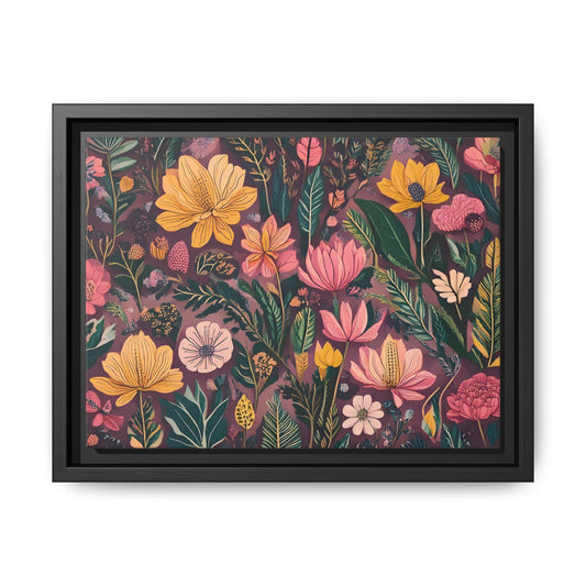 TBF110 Timeless Blooms - Matte Canvas, Framed (Multi-color)