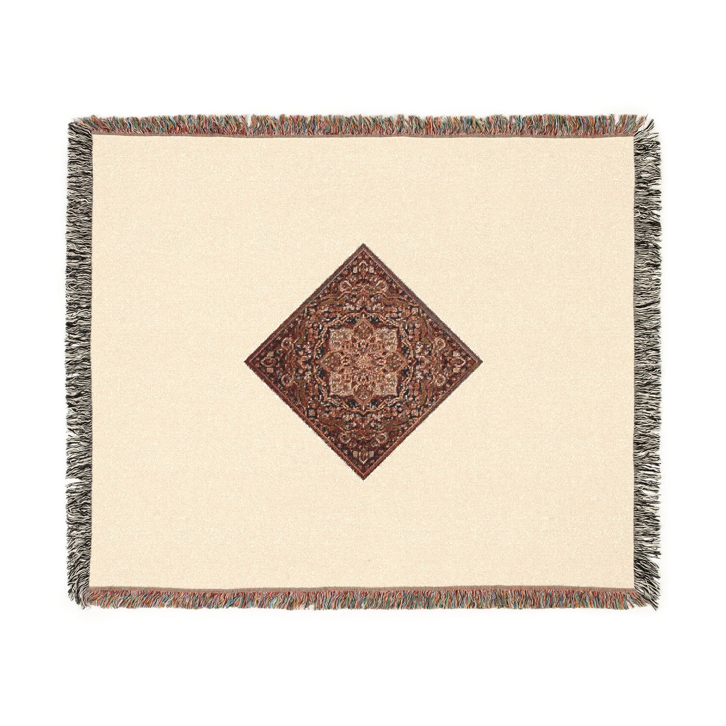 TRB114 Turkish Motif - Woven Blanket