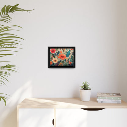 TBF105 Timeless Blooms - Matte Canvas, Framed (Multi-color)