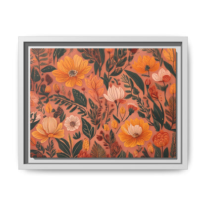 TBF107 Timeless Blooms - Matte Canvas, Framed (Multi-color)