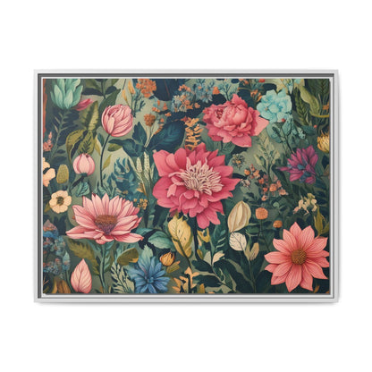 TBF109 Timeless Blooms - Matte Canvas, Framed (Multi-color)