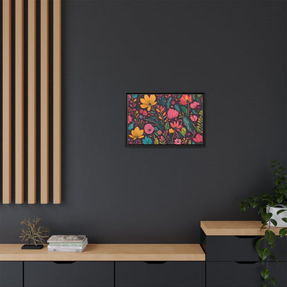 TBF102 Timeless Blooms - Matte Canvas, Framed (Multi-color)