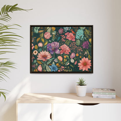 TBF111 Timeless Blooms - Matte Canvas, Framed (Multi-color)