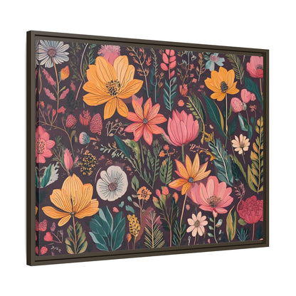 TBF108 Timeless Blooms - Matte Canvas, Framed (Multi-color)