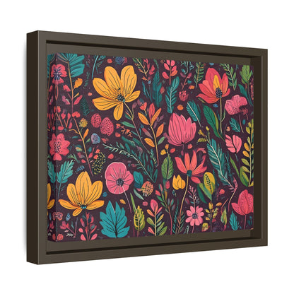 TBF102 Timeless Blooms - Matte Canvas, Framed (Multi-color)