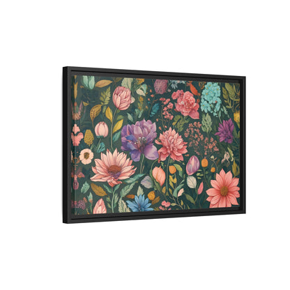 TBF111 Timeless Blooms - Matte Canvas, Framed (Multi-color)