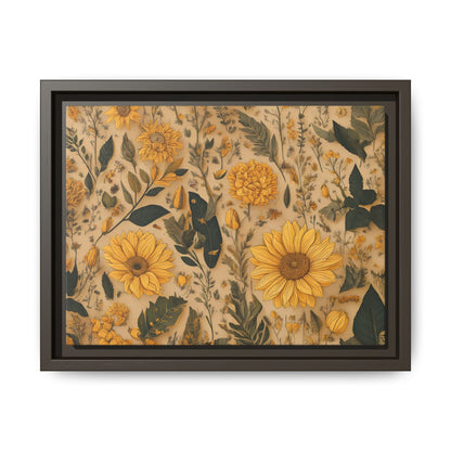 TBF104 Timeless Blooms - Matte Canvas, Framed (Multi-color)