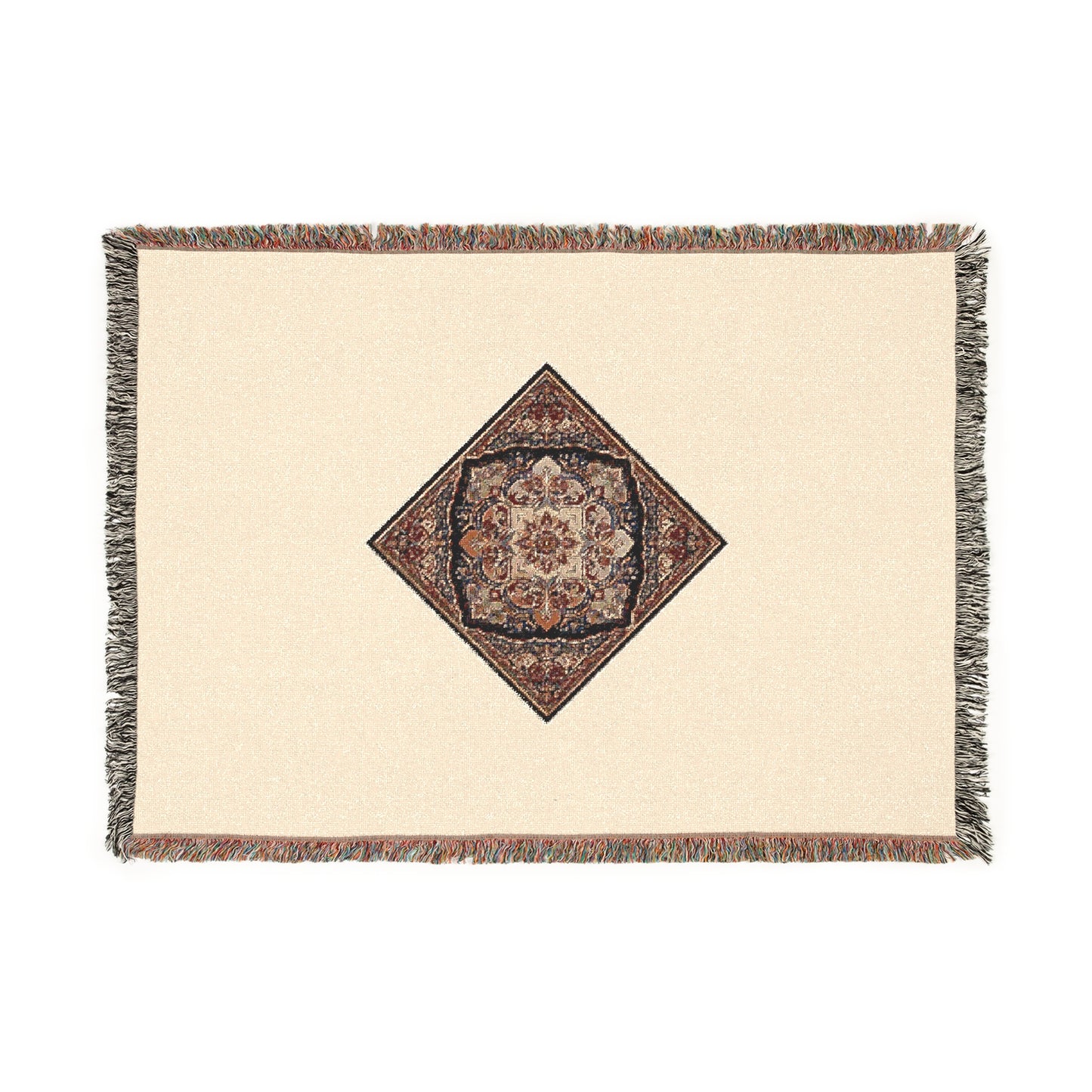 TRB127 Turkish Motif - Woven Blanket