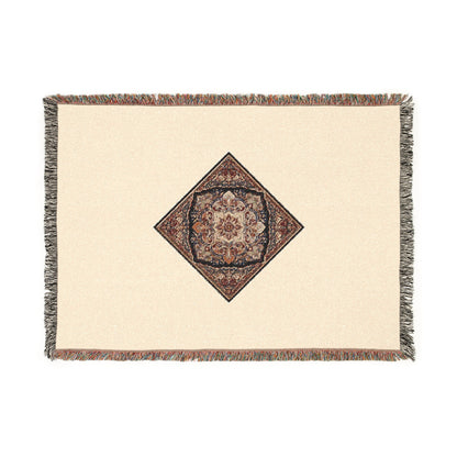 TRB127 Turkish Motif - Woven Blanket