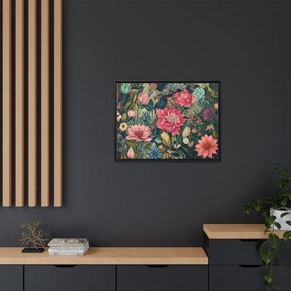 TBF109 Timeless Blooms - Matte Canvas, Framed (Multi-color)