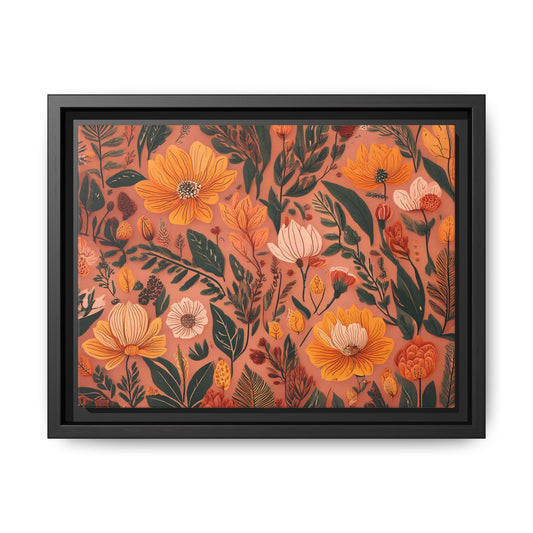 TBF107 Timeless Blooms - Matte Canvas, Framed (Multi-color)