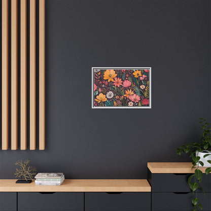 TBF108 Timeless Blooms - Matte Canvas, Framed (Multi-color)