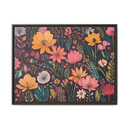 TBF108 Timeless Blooms - Matte Canvas, Framed (Multi-color)