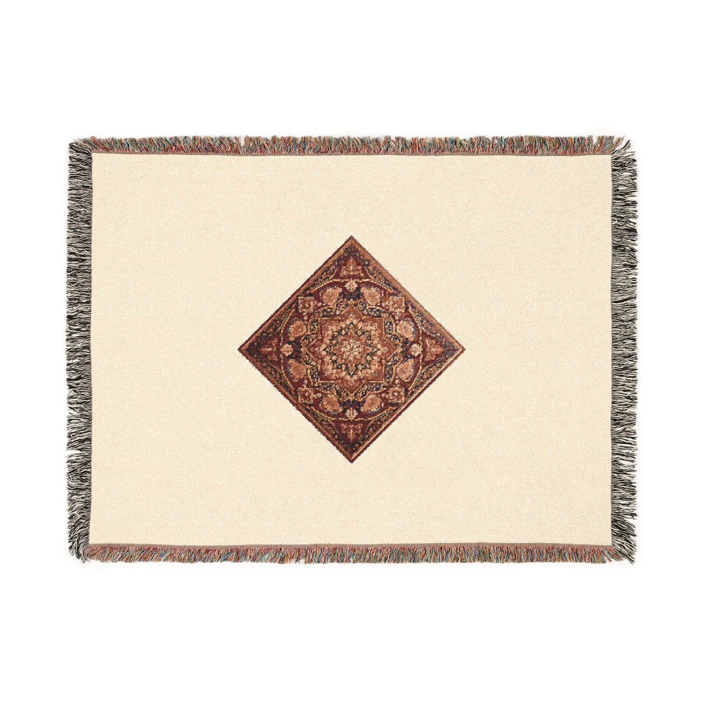 TRB116 Turkish Motif - Woven Blanket