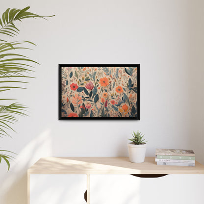 TBF103 Timeless Blooms - Matte Canvas, Framed (Multi-color)