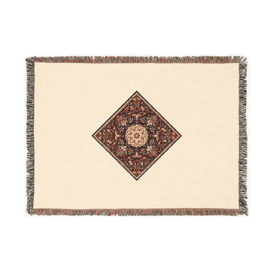 TRB122 Turkish Motif - Woven Blanket