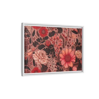 TBF106 Timeless Blooms - Matte Canvas, Framed (Multi-color)