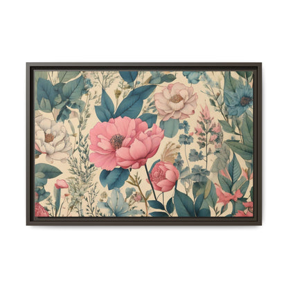 TBF101 Timeless Blooms - Matte Canvas, Framed (Multi-color)