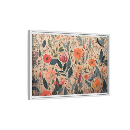 TBF103 Timeless Blooms - Matte Canvas, Framed (Multi-color)