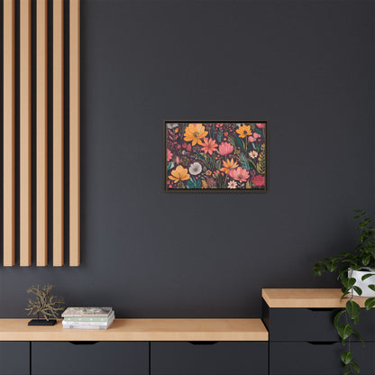 TBF108 Timeless Blooms - Matte Canvas, Framed (Multi-color)