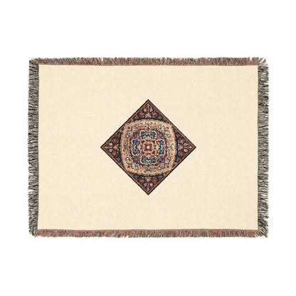 TRB128 Turkish Motif - Woven Blanket