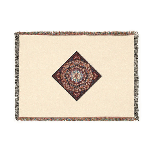 TRB119 Turkish Motif - Woven Blanket