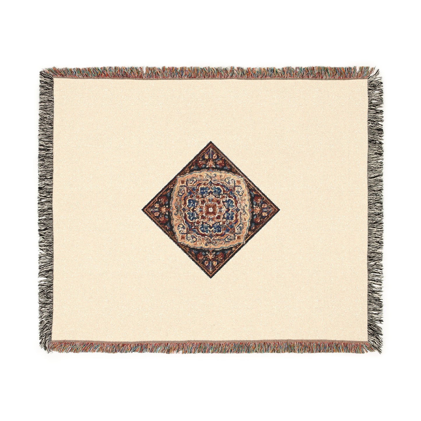 TRB128 Turkish Motif - Woven Blanket