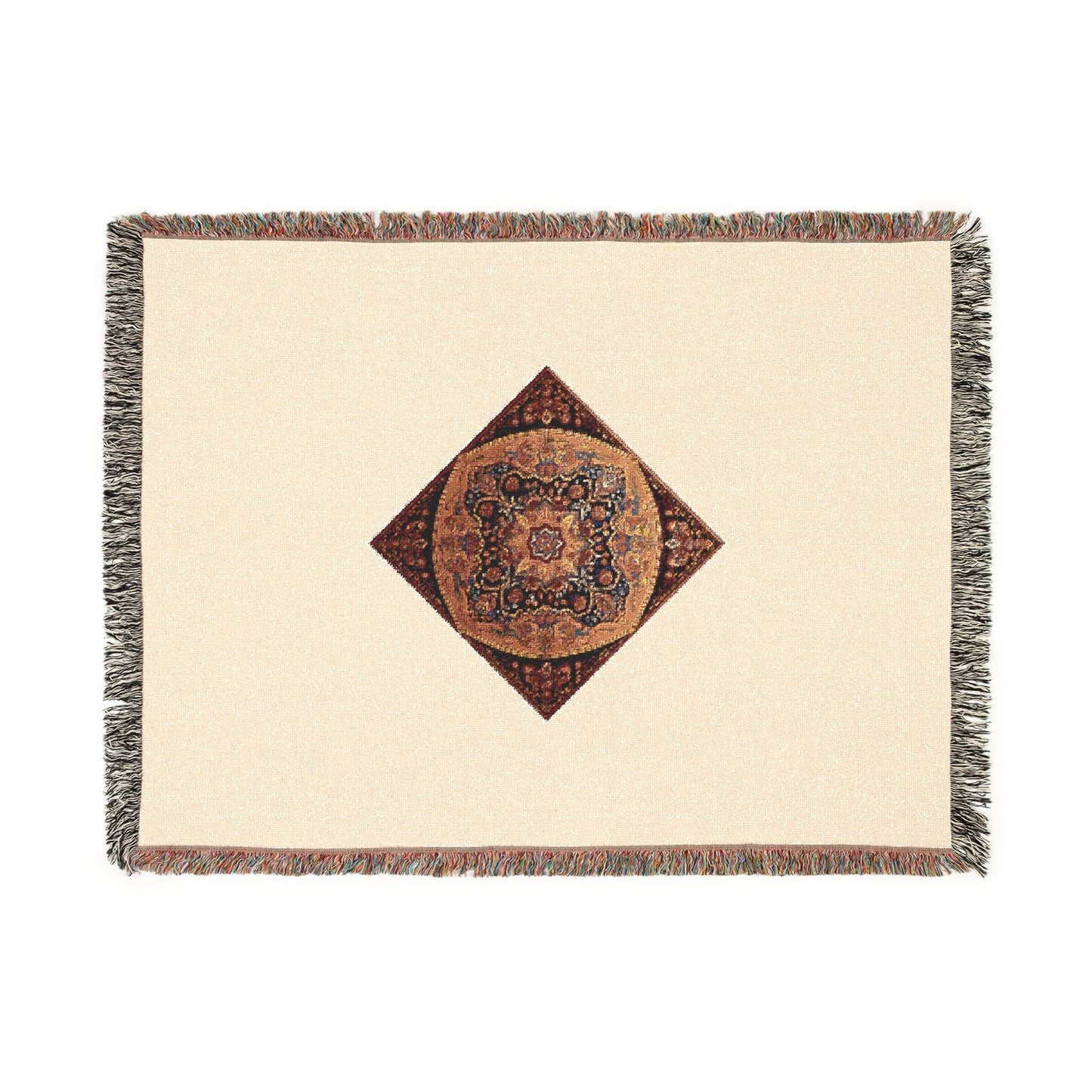 TRB123 Turkish Motif - Woven Blanket