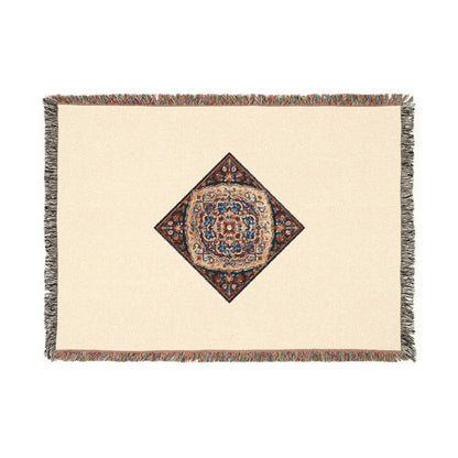 TRB128 Turkish Motif - Woven Blanket