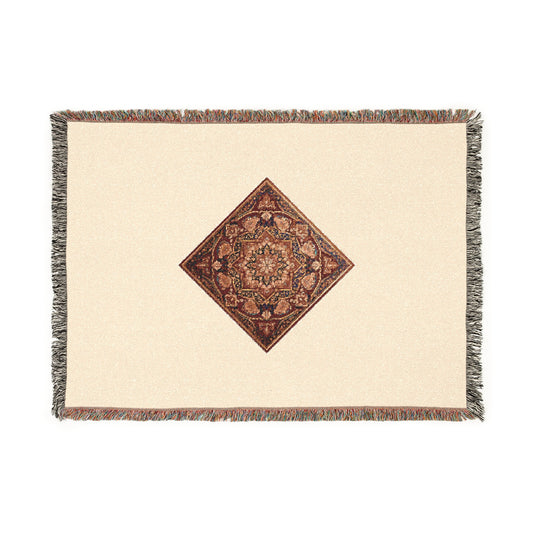 TRB116 Turkish Motif - Woven Blanket