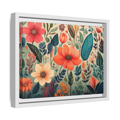 TBF105 Timeless Blooms - Matte Canvas, Framed (Multi-color)