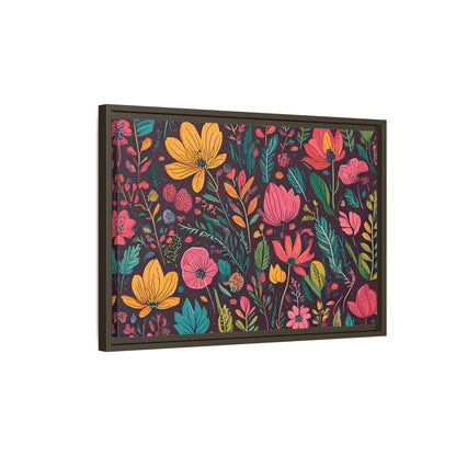 TBF102 Timeless Blooms - Matte Canvas, Framed (Multi-color)