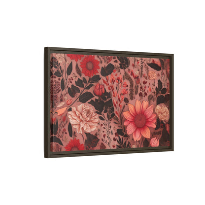 TBF106 Timeless Blooms - Matte Canvas, Framed (Multi-color)