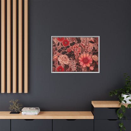 TBF106 Timeless Blooms - Matte Canvas, Framed (Multi-color)