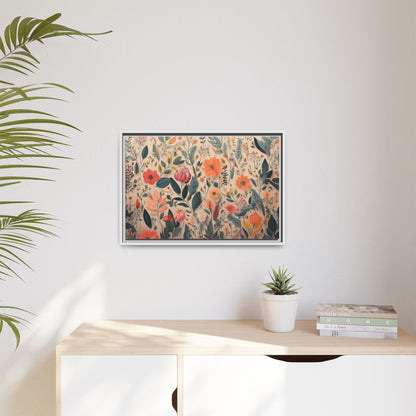 TBF103 Timeless Blooms - Matte Canvas, Framed (Multi-color)