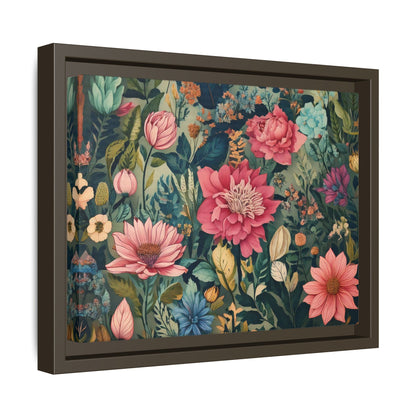 TBF109 Timeless Blooms - Matte Canvas, Framed (Multi-color)