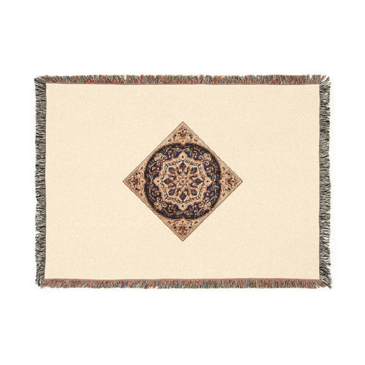 TRB125 Turkish Motif - Woven Blanket